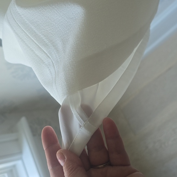 Club Monaco white dress size 12 fully lined . New without tags. - Picture 8 of 9